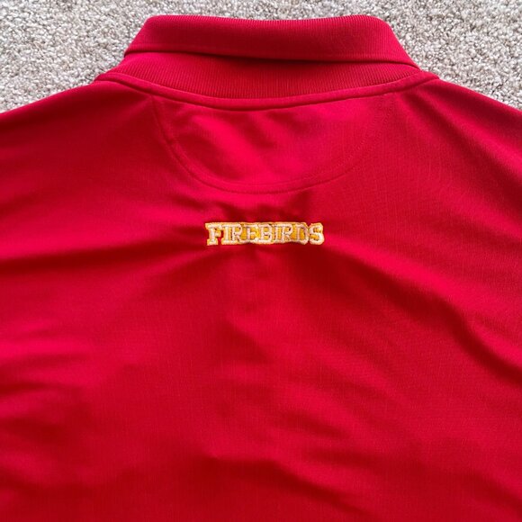 Under Armour Red Falcon Football Sports Collared Embroidered Shirt XXL - Picture 4 of 8
